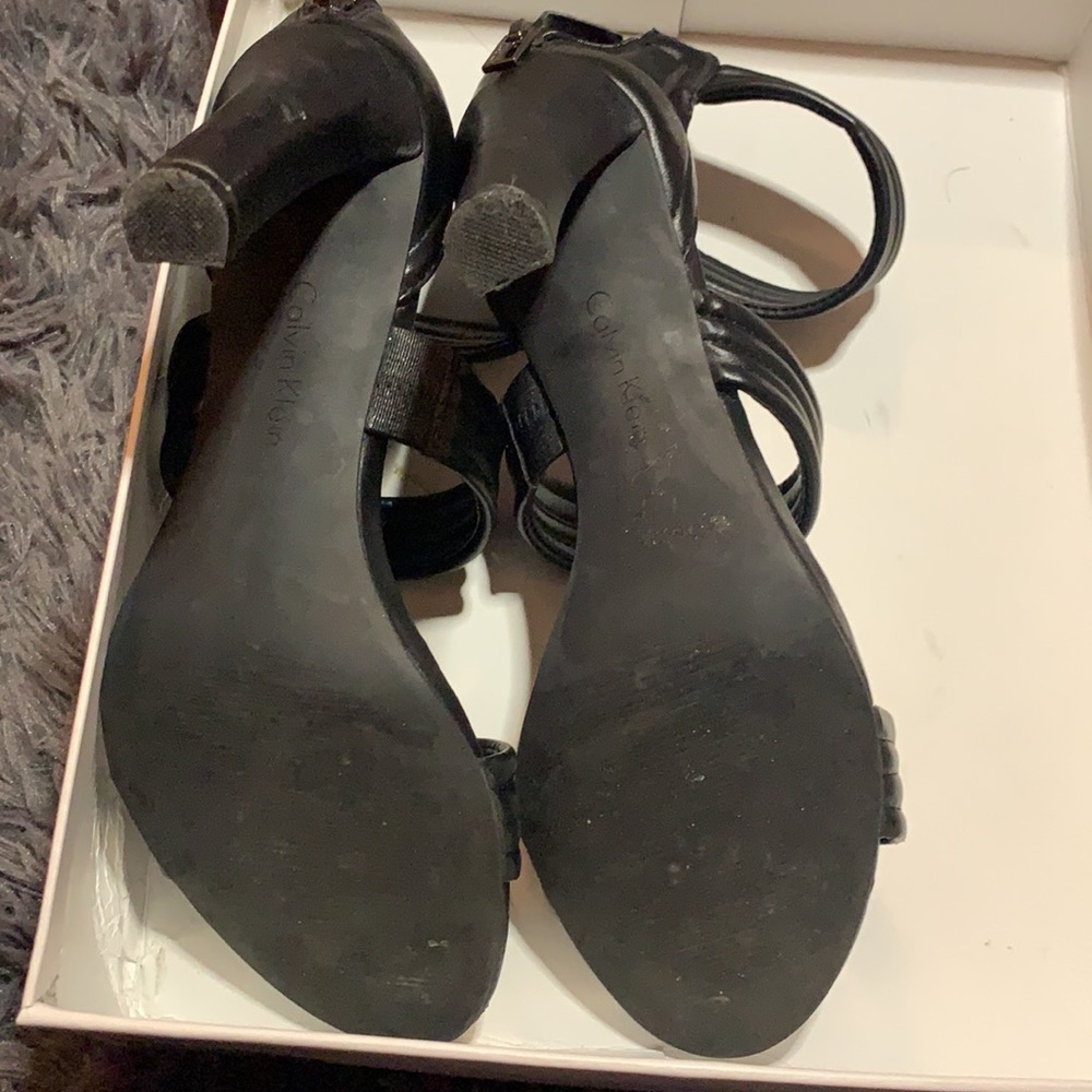 Calvin Klein Alda Calf Sandal Pumps • Size 8.5 - Picture 3 of 4